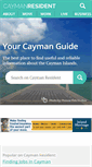 Mobile Screenshot of caymanresident.com